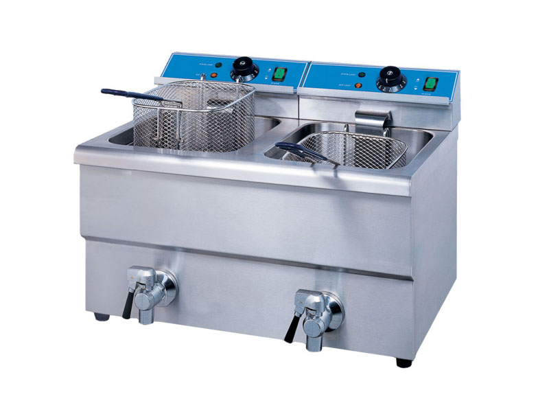 image description Фритюрница EKSI HEF-12L-2 с краном